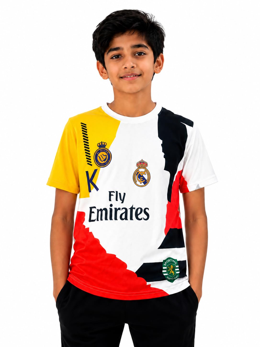 All Club Kids Ronaldo 7 Football Jersey - Classic Ronaldo Theme #91-image-7