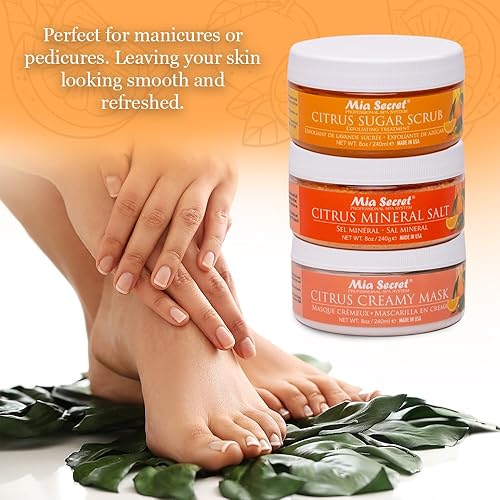 Miniatura 4 de Mia Secret Exfoliantes de azúcar SPA&BODY (Citrus, 32oz)