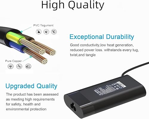 Miniatura 6 de Cargador adaptador de CA de 135 W 19.5 V 6.9 A apto para HP Omen 15 17, Spectre 15 x360 15t-df100, Pavilion Gaming 15 17 ec0013dx 15-ec0751ms,
