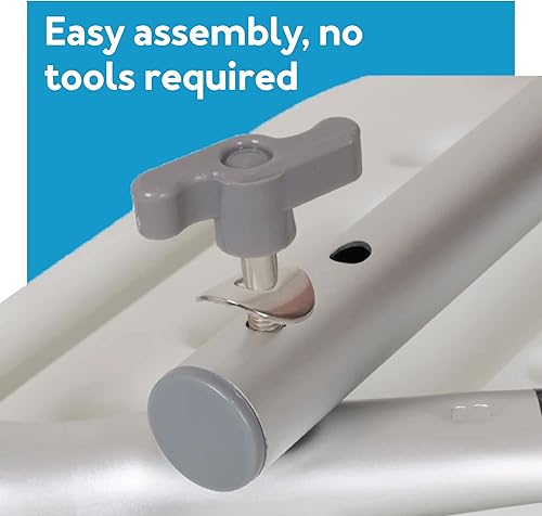 Miniatura 4 de Carex Silla de ducha con respaldo, silla de baño y asiento de ducha para ancianos, discapacitados y discapacitados, 350 libras, fácil montaje