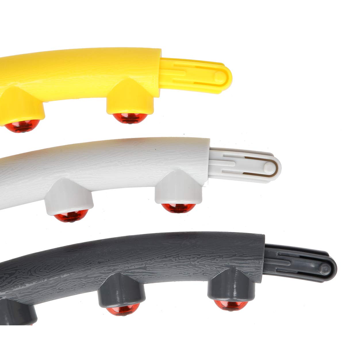 HMS Hula Hoop Reifen Fitness für Erwachsene Bauchtrainer | Trainingsgerät mit Magneten | Durchmesser 85cm