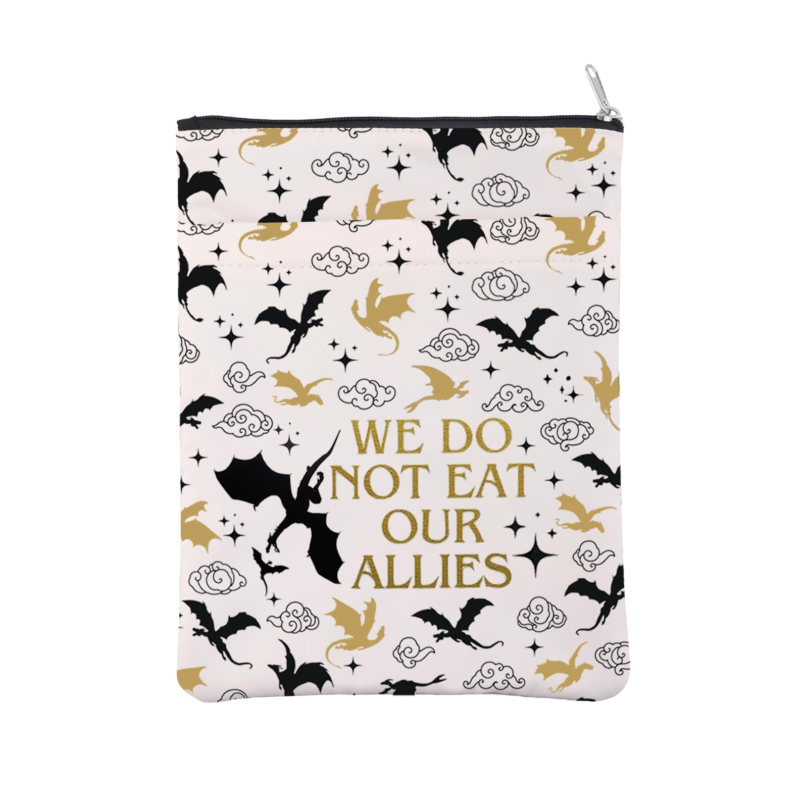 Fourth Wings – Housse De Livre Avec Fermeture éclair, Pochette De