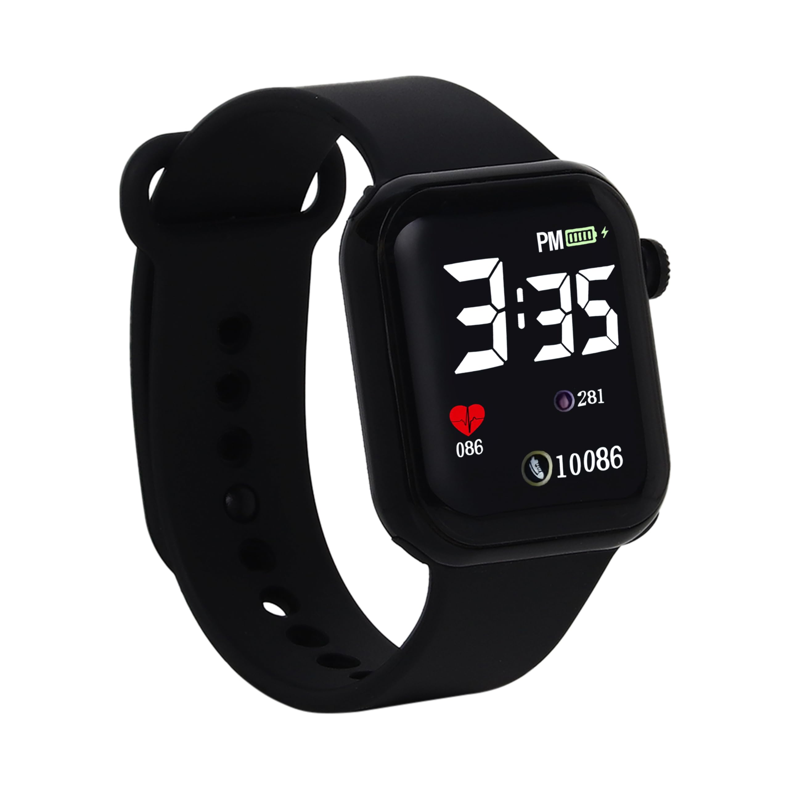 MVS Digital Square Metal Look Bezel Kids LED Digital Watch with Date and Month Display. (Aqua) (B0D426TDGG) Amazon Price History, Amazon Price Tracker