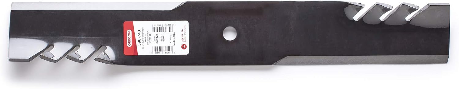 Oregon 396-740 Dixie Chopper Gator Mulcher G6 Blade Replacement lawnmower blade 20-1/2", Black