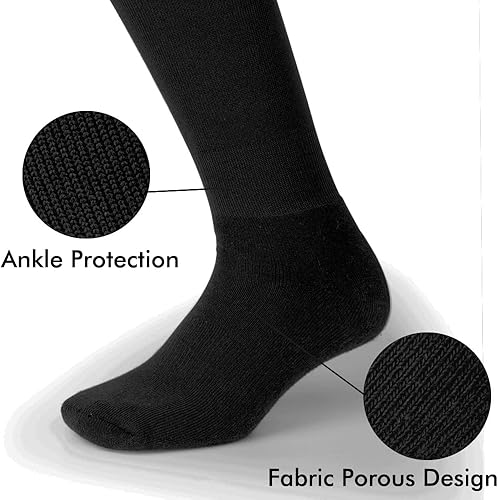 Miniatura 2 de IXI Over Knee Cotton Socks Sport Stockings Athlete Thicken Bottom Long Socks