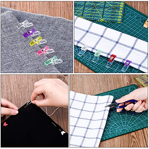 Medoga 104Pcs Rotary Cutters, Rotary Cutter Set With Cutting Mat, Patchwork Ruler, Carving Knife, Rotary Cutter Kit For Sewing And Quilting #TOP4