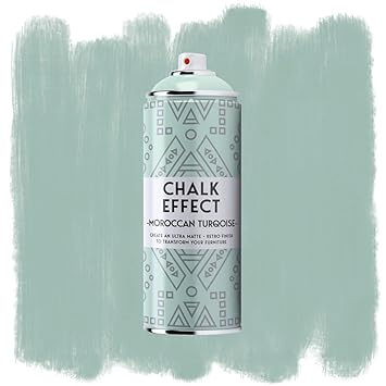 Cosmos Lac Chalk Effect Moroccan Turquoise Extreme Matte Spray Paint