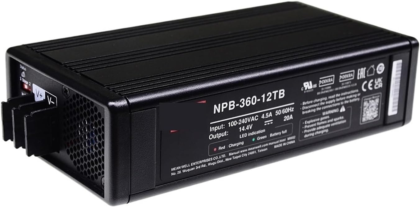 NPB-360-12/24/48 TB/XLR 360W 2/3 Battery Charger(NPB-360-48XLR)