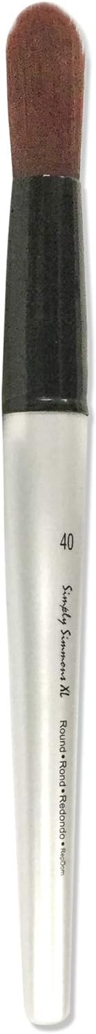 DIXON TICONDEROGA/DALER ROWNEY Simply Simmons Xl Stiff Synthetic Round 50