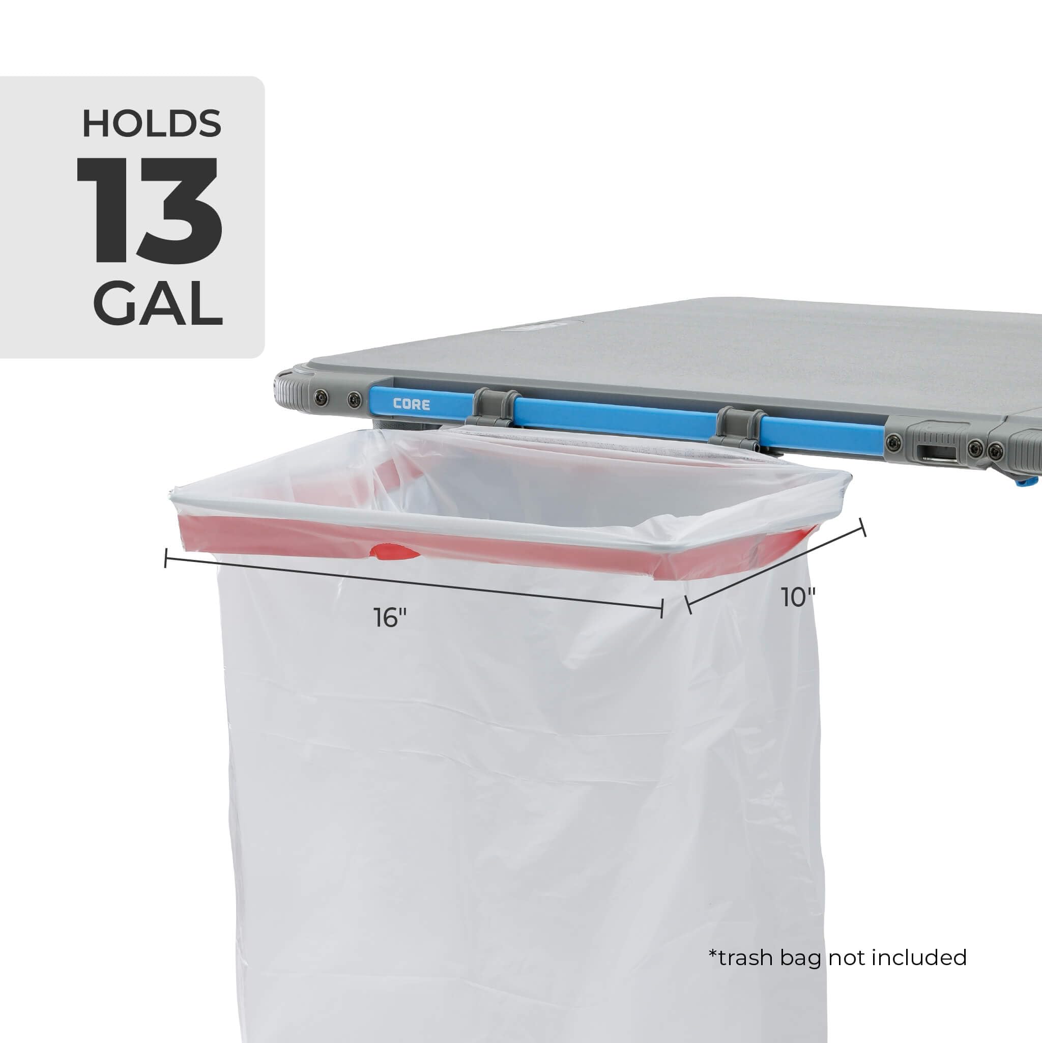 Amazon.com: CORE Trash Bag Holder | Fits The 4 Foot Outdoor