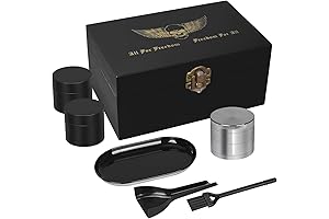 Stash Vault for Marijuana: Discreet Wooden Storage Box with Rolling Tray