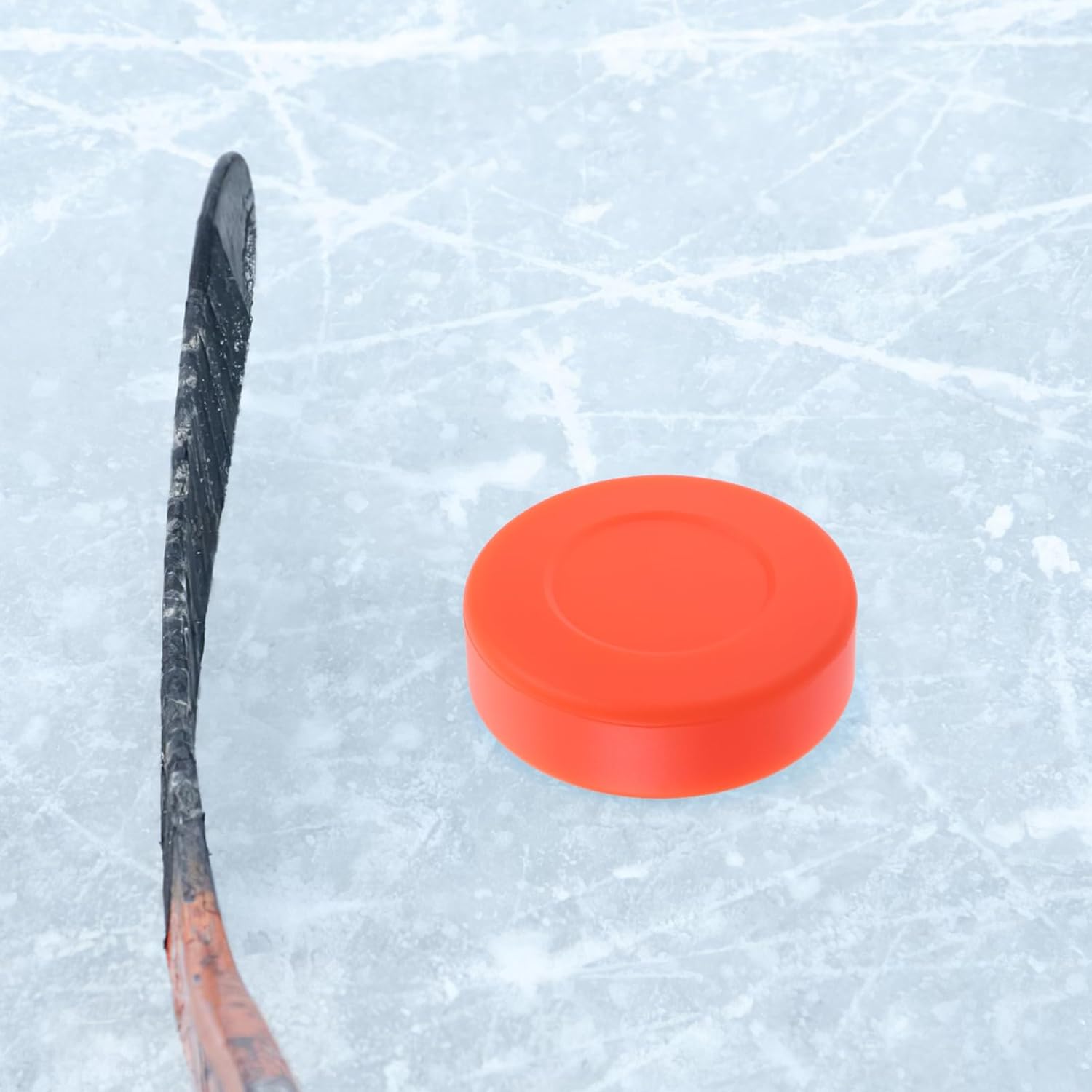 Dumb Puck Ice Hockey Puck Training Ice Pucks Hockey Training Supplies Air Hockey Puck Soft Hockey Pucks