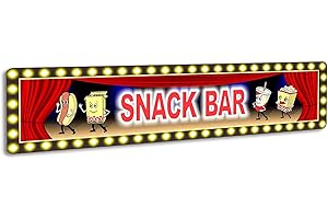 Vintage Cinema-Inspired Custom Home Theater Sign