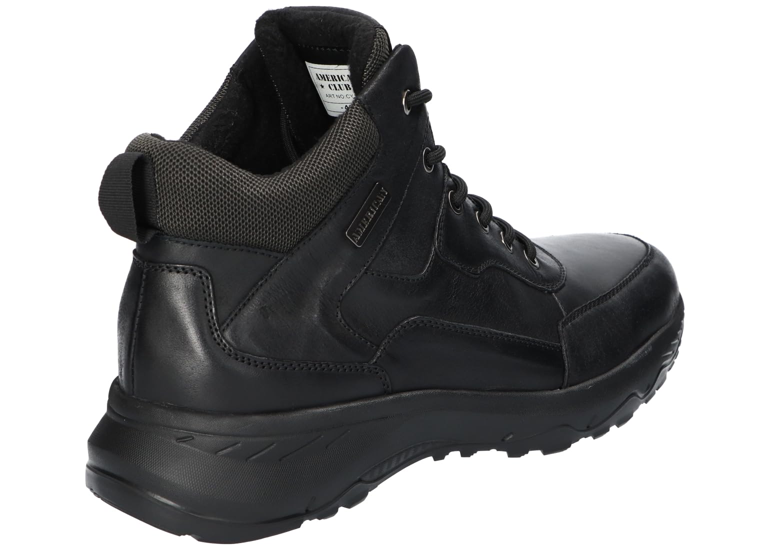 CY164 TRAPERY TREKKINGI BUTY ZIMOWE SKÓRZANE MĘSKIE BK 42