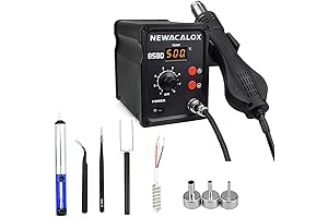 Newacalox Soldering Station with Hot Air Gun