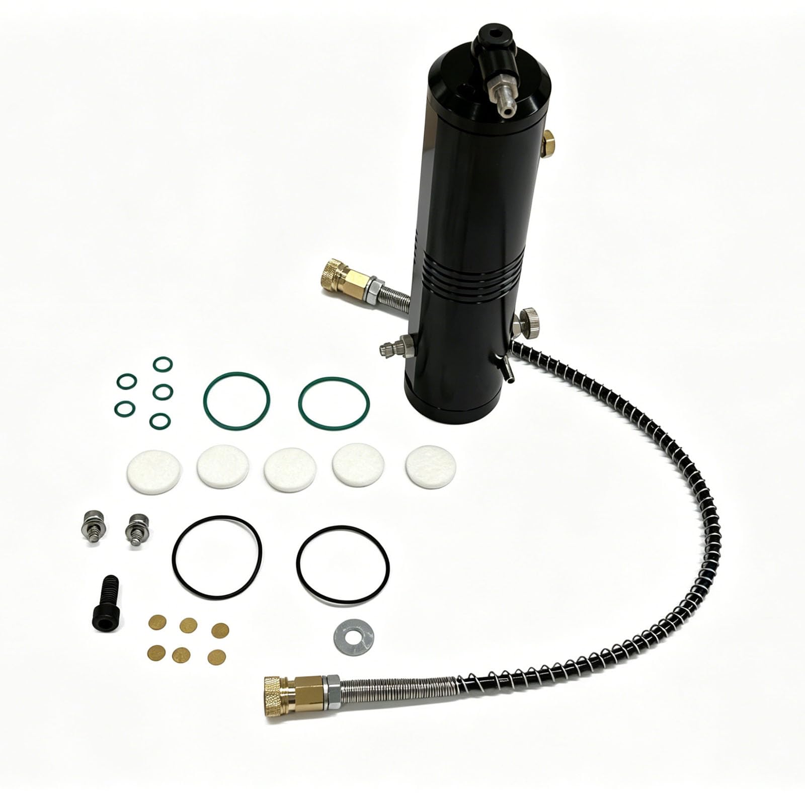 Hochdruck-Luftfilter 30 MPa mit externem Öl-Wasser-Abscheider, 4500 PSI-Filter, geeignet für Luftkompressoren und Luftpumpen