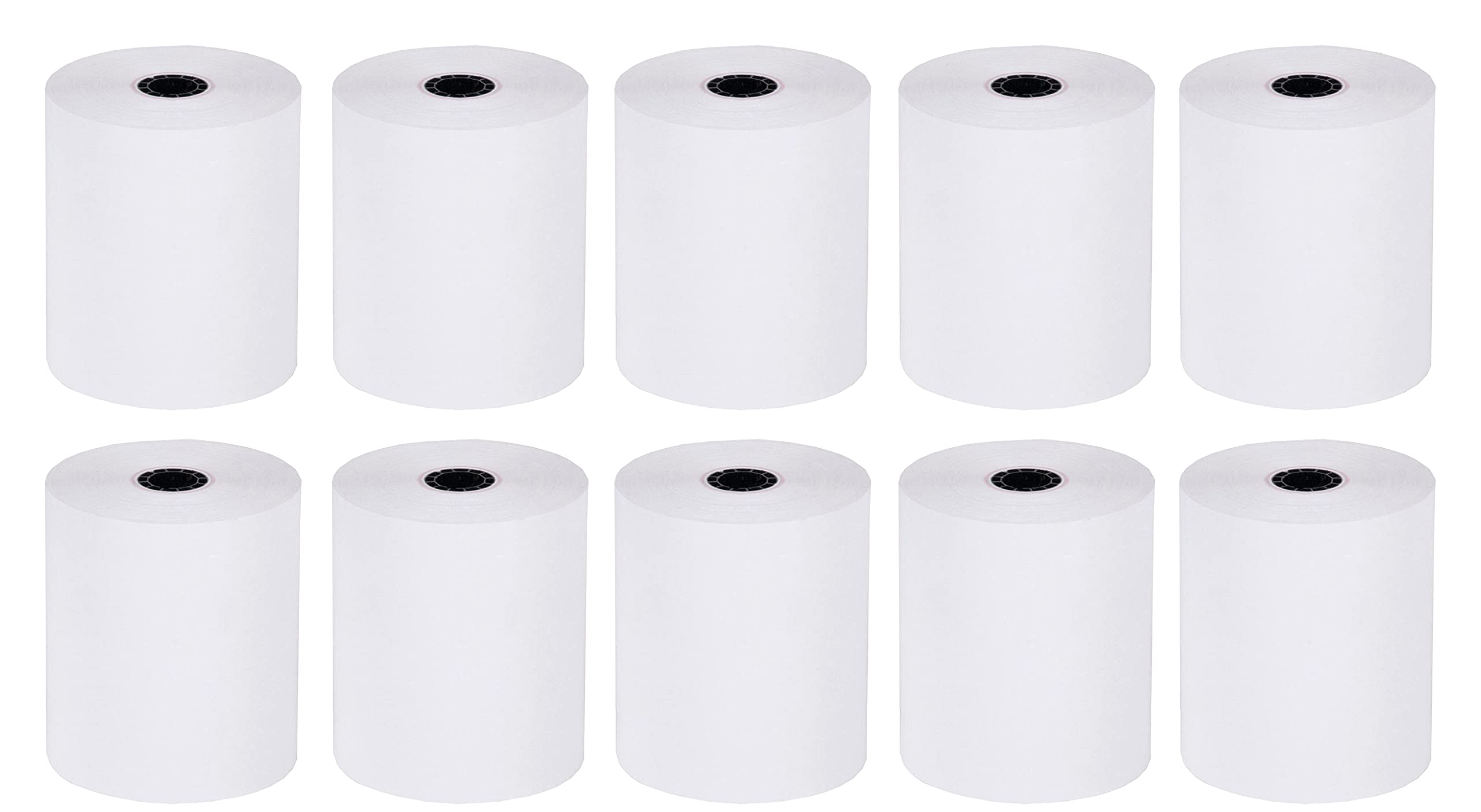 2 1/4 x 50' Thermal Receipt Paper Credit Card Paper, Individual Packed, Made in South KOREA, Receipt Paper Supplies Compatible with Verifone Vx520 Vx670 Vx680 Ingenico iCT220 iCT250 FD400 (10 Rolls)