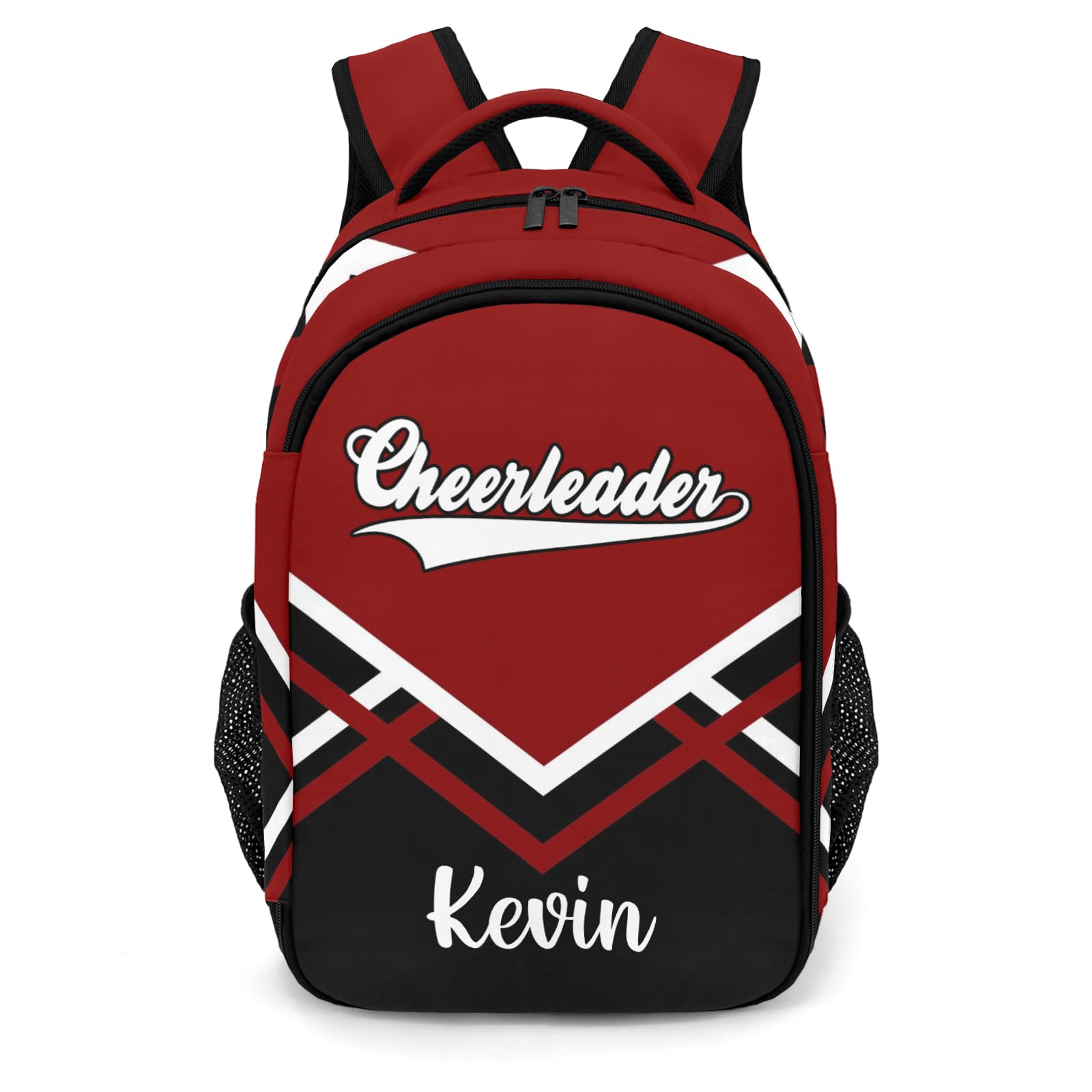 XOZOTY Cheer Cheerleader Backpack Personalized with Name for Men Women Shoulder Bag Laptop Bag Bookbag