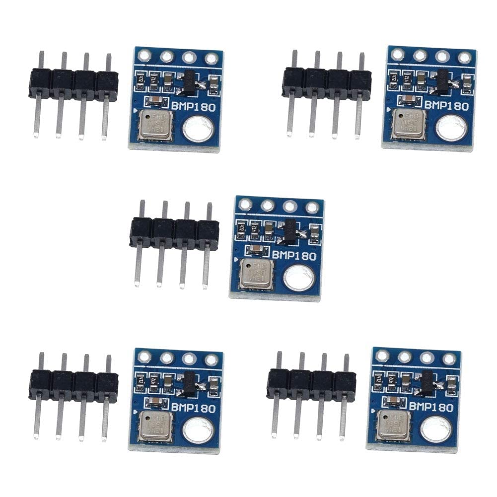 Baixia 5Pcs -68 BMP180 Barometric Pressure Temperature Sensor Module Replace BMP085