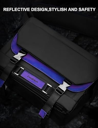 Miniatura 8 de Cwatcun Bolsa lateral de acceso rápido para cámara, bolsa de mensajero para cámara DSLRSLRSLRsin espejo, bolsa de fotografía con soporte para