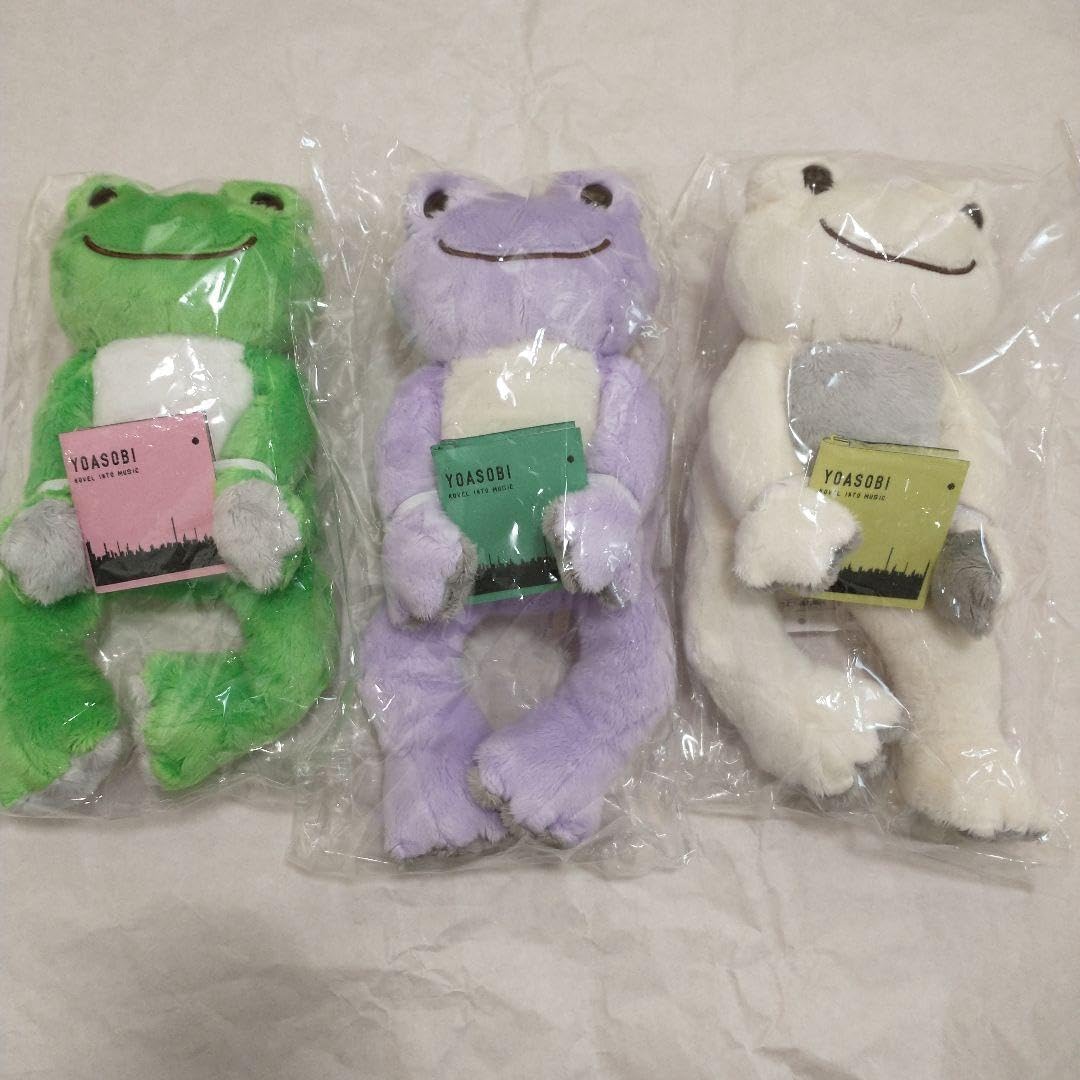 かえるのピクルス✖️YOASOBI 数量限定ぬいぐるみ3種セット かえるの