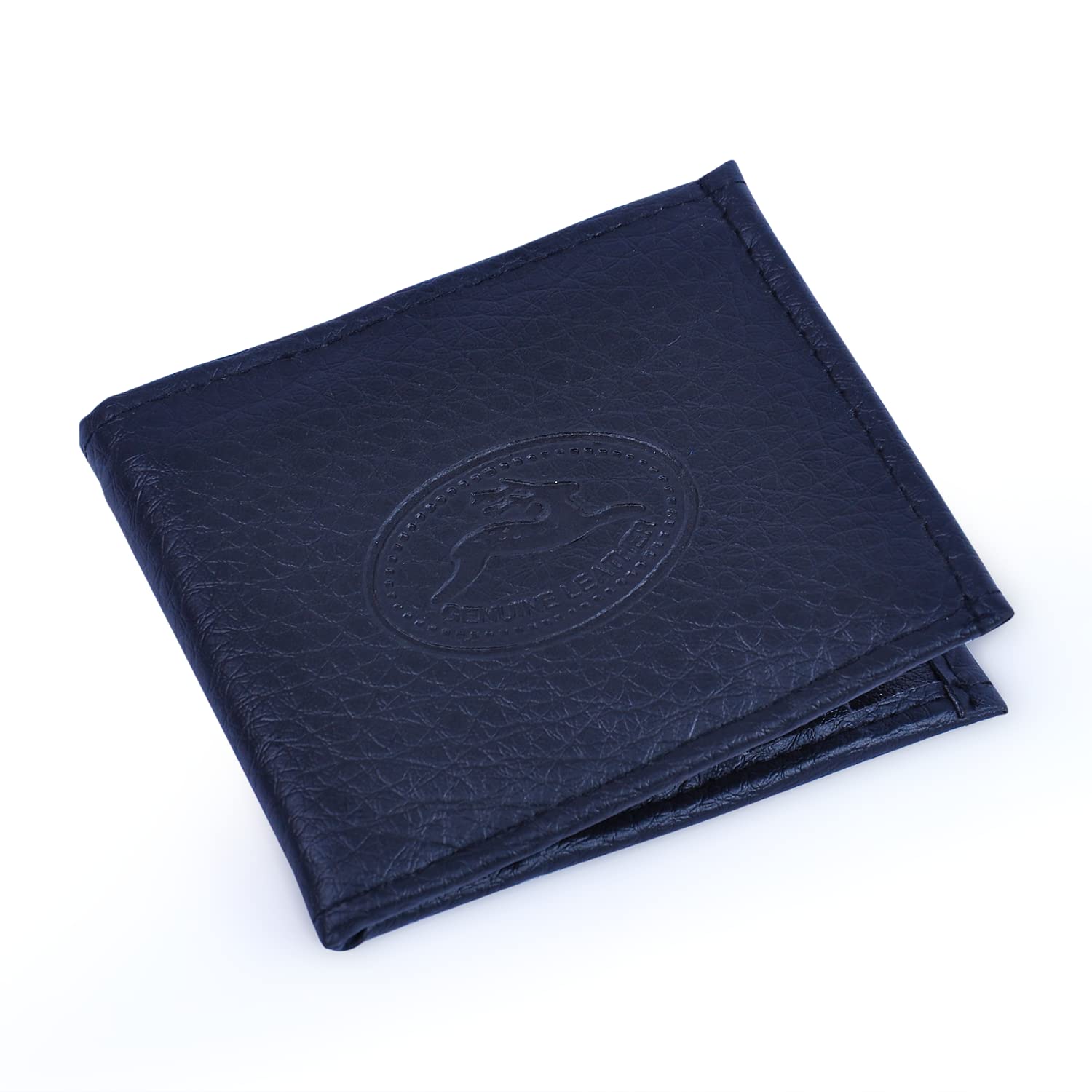 Wallet for Men in Leather Currency Compartments | Coin Compartment | Card Slot Purse (Pack of 1) (Black)-image-20