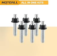 Vista 7 de MOTOALL Kit de tuercas y pernos de escape 902370029 compatible con Subaru Legacy Impreza Forester 800910550