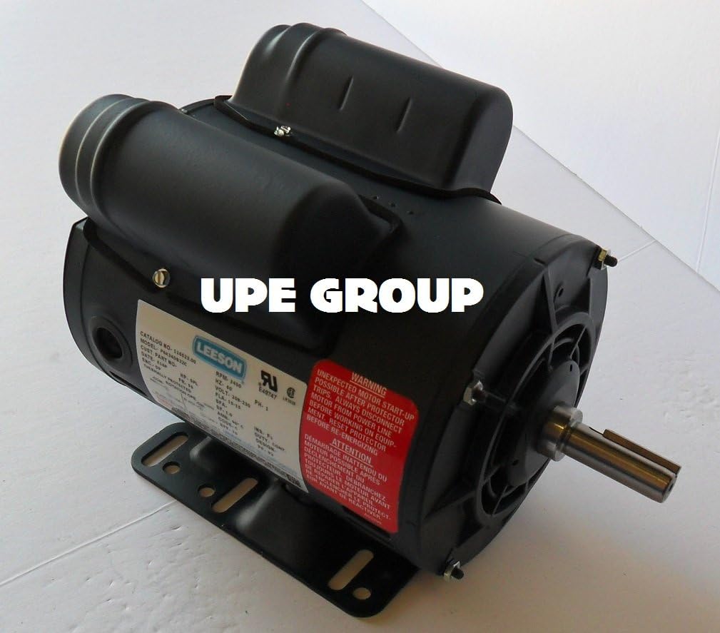 5HP SPL LEESON 56 Frame Air Compressor Electirc Motor - rReplacement for Century Motor # B385