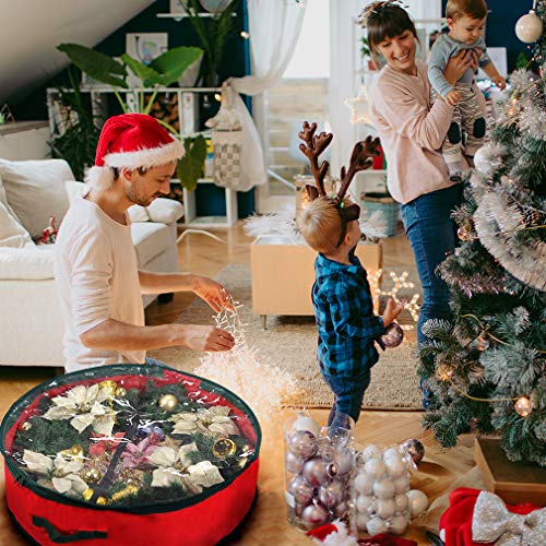 image for Primode Christmas Wreath Storage Bag 30