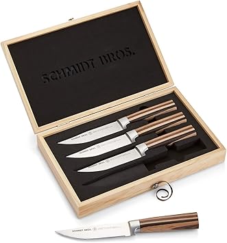 Schmidt Brothers Farmhouse 4-Piece Jumbo Steak Knife Set
