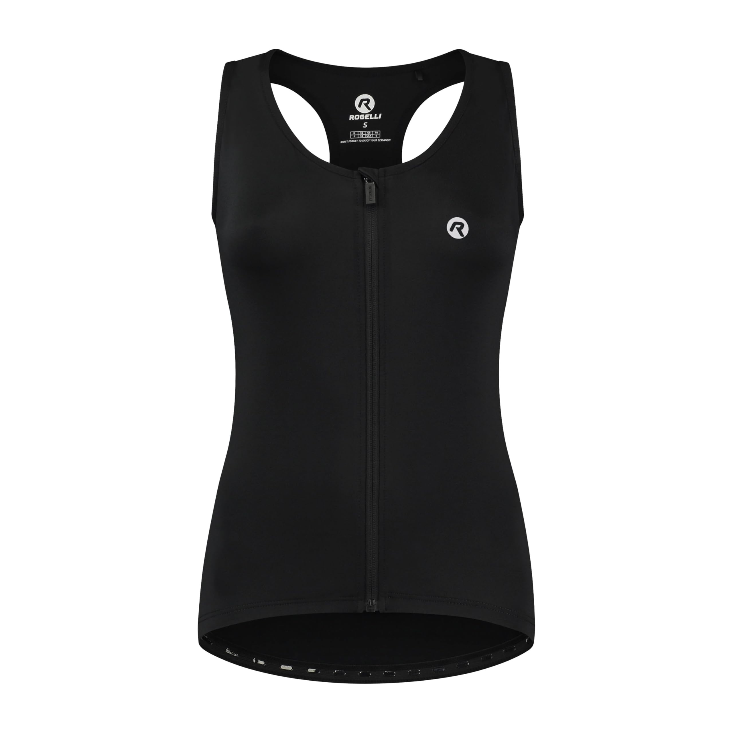 Rogelli Radtrikot Damen ärmellos - Fahrradtrikot Damen mit Reißverschluss - Rennrad-Trikot - Abbey