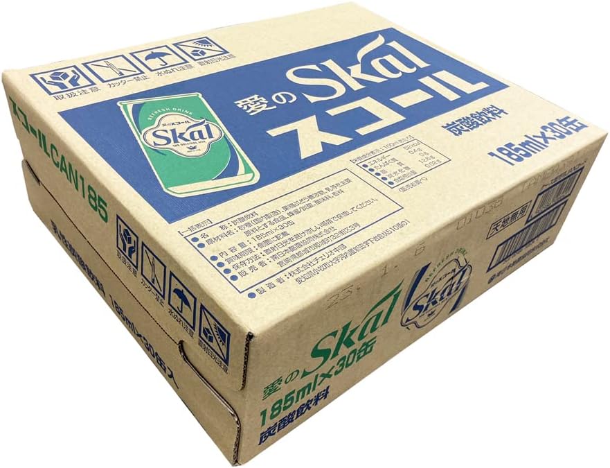 富永 湧川商会 スコール 185ml × 30本 [ 乳性炭酸飲料 南日本酪農 愛のスコール ]
