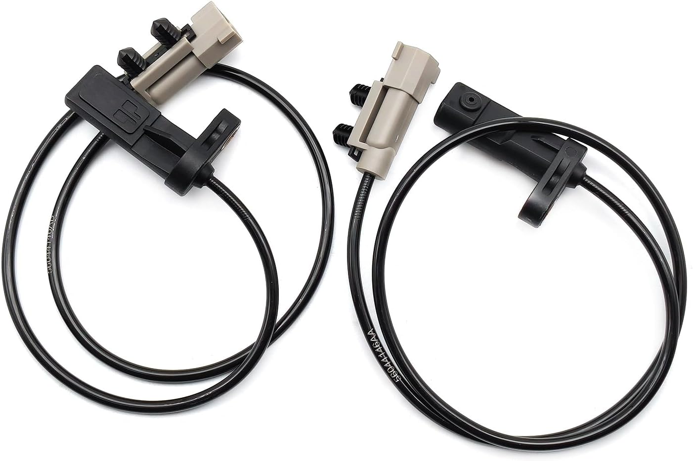 2Pcs ABS Wheel Speed Sensors Rear Left and Right Fit for Jeep Grand Cherokee 2005-2010 for Jeep Commander 2006-2010 Replace# 56044146AA, 56044146AB, ALS1401