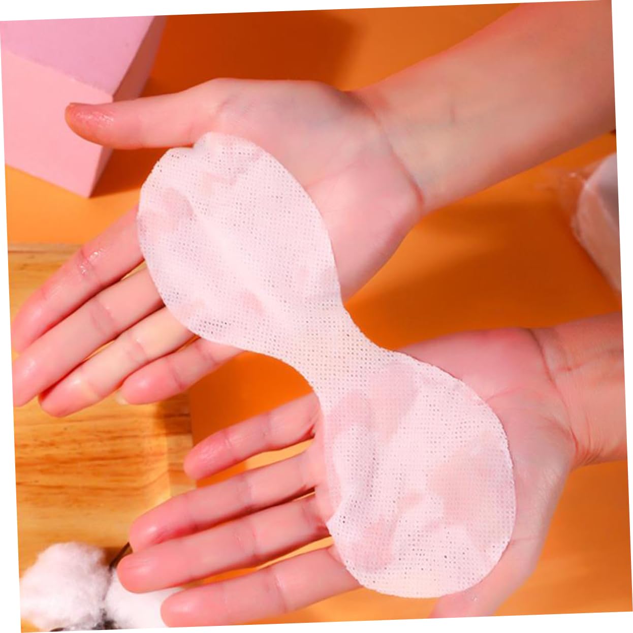 100sheets Facial Mask Paper Skin Care Eye Mask Moisturizing Eye Film Paper