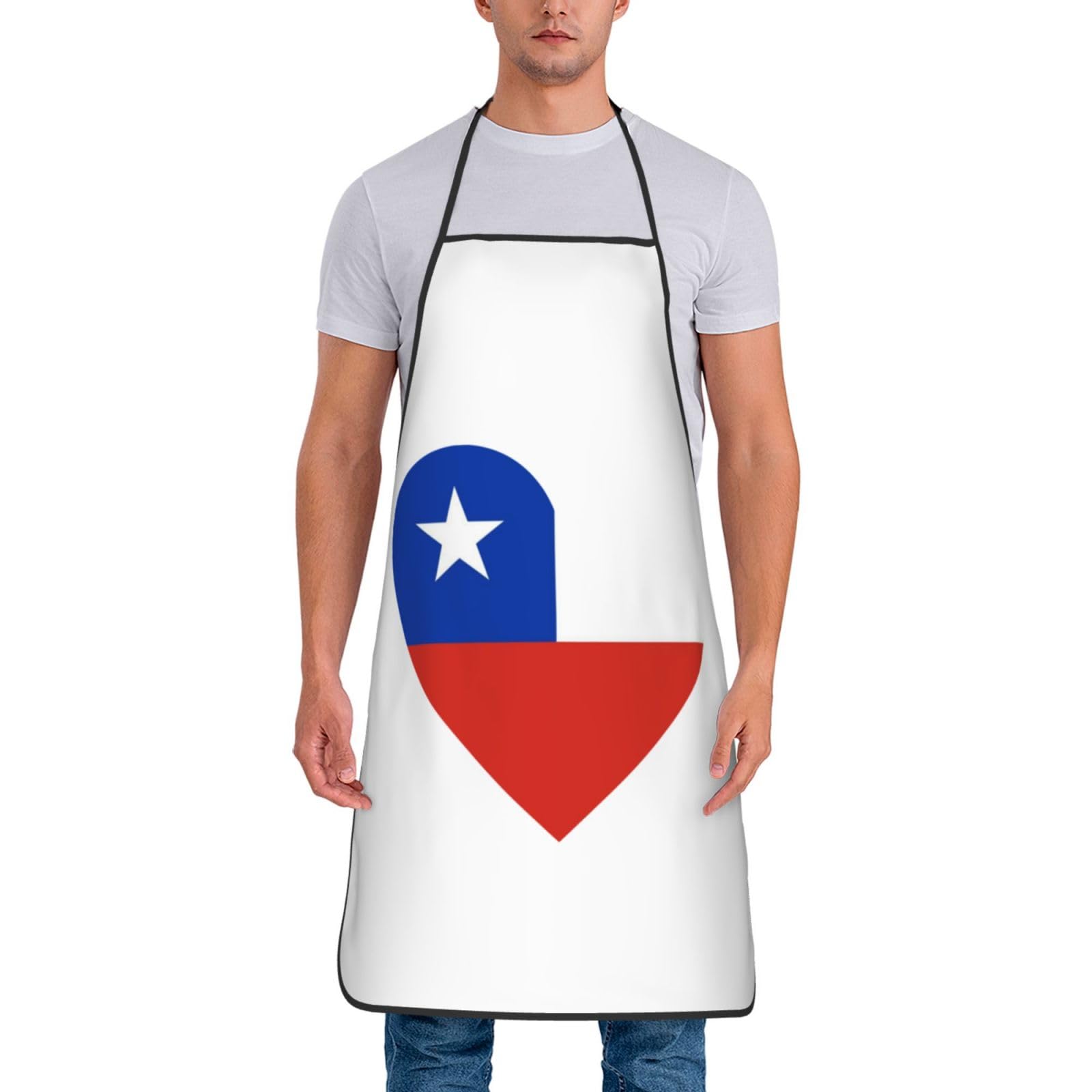 Tablier de cuisine unisexe avec drapeau canadien pour homme et femme