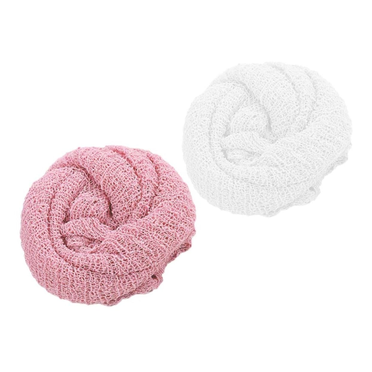 Abaodam 6piezas Envolvente para Recién Nacidos De Elástico y Transpirable para Sesiones De Fotografía y Rosa