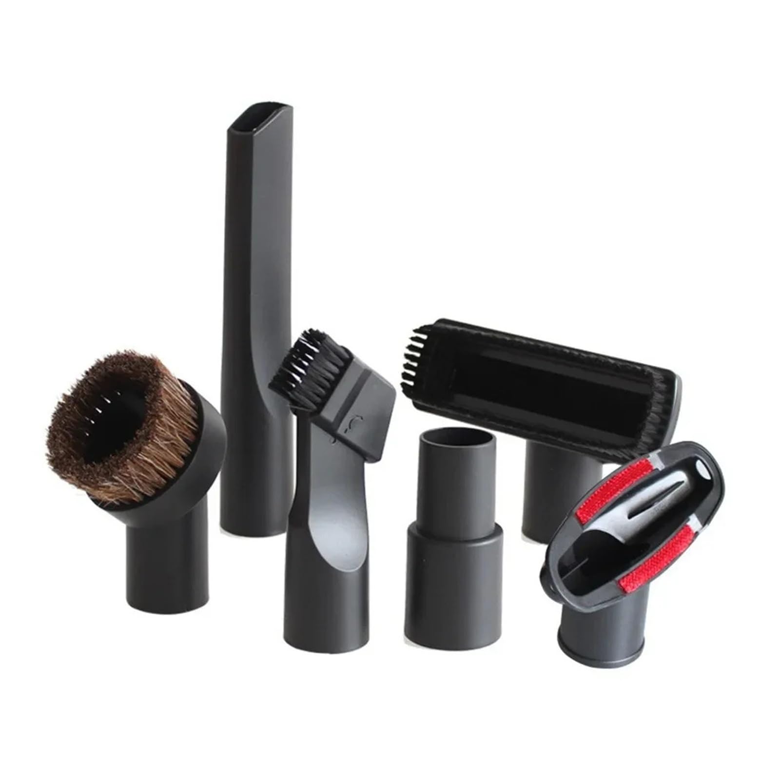 RJYEWORTV 32/35mm Flexible Flat Slim Suction Nozzle Vac Tool