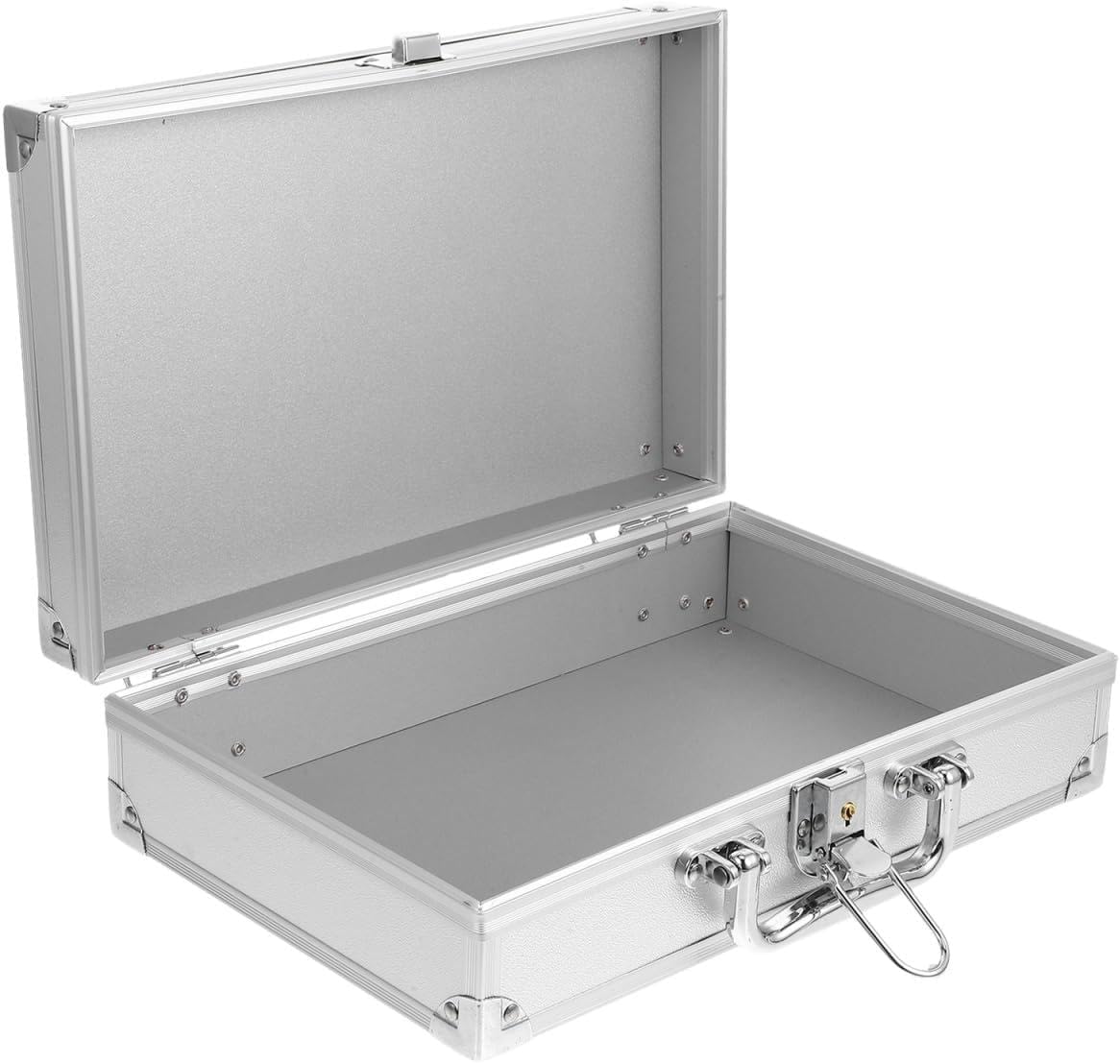 ARTIBETTER Briefcase for Boys and Girls Aluminum Alloy Storage Box Portable Tool Case Craftsmen Carry Box Tool Storage for Home Office and Travel