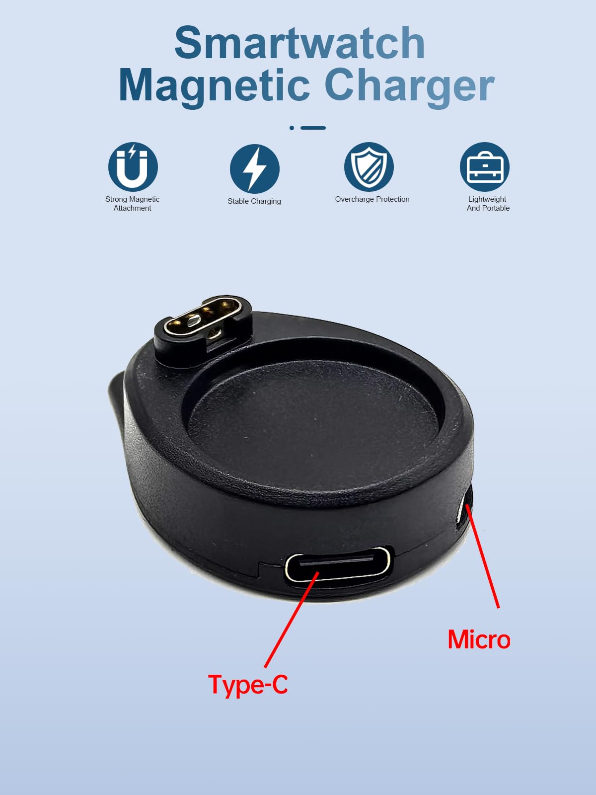 (2 sztuki) konwerter kabla do ładowania Garmin Venu 4, yystao stabilna ładowarka magnetyczna typu C i adapter micro kompatybilny z Garmin Venu 4