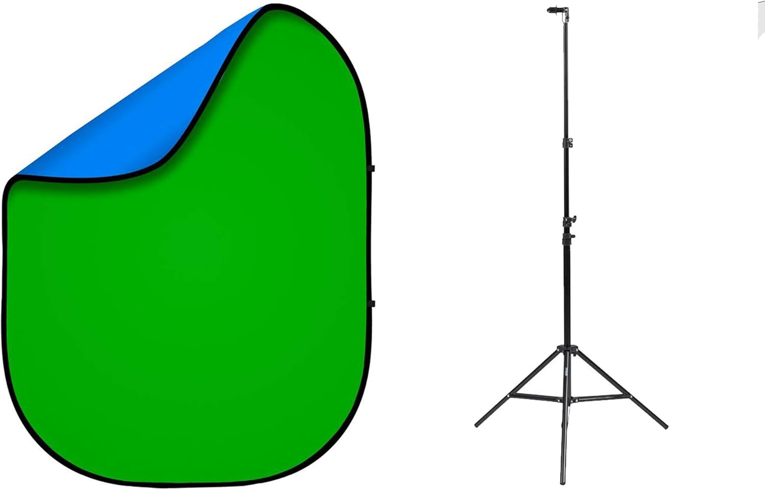 schermo verde per video con supporto