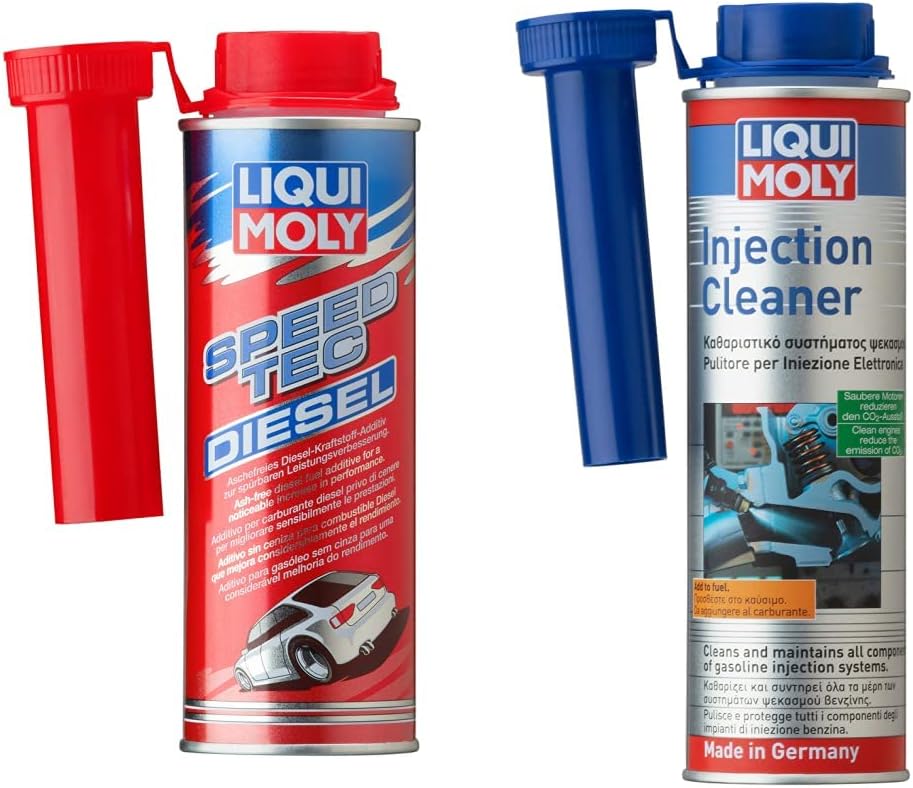 Liqui Moly Speed Tec 3722 Diesel Additive 250 ml & 1803 Injection Cleaner 300ml