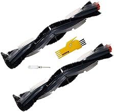 aoteng Accessories Main Brush for Neat o Botvac D4 D7 D80 D5 D6 D85 D75 D3 Robot Vacuum Cleaner Replacement Parts Pack of 2 Pcs Main Brushes