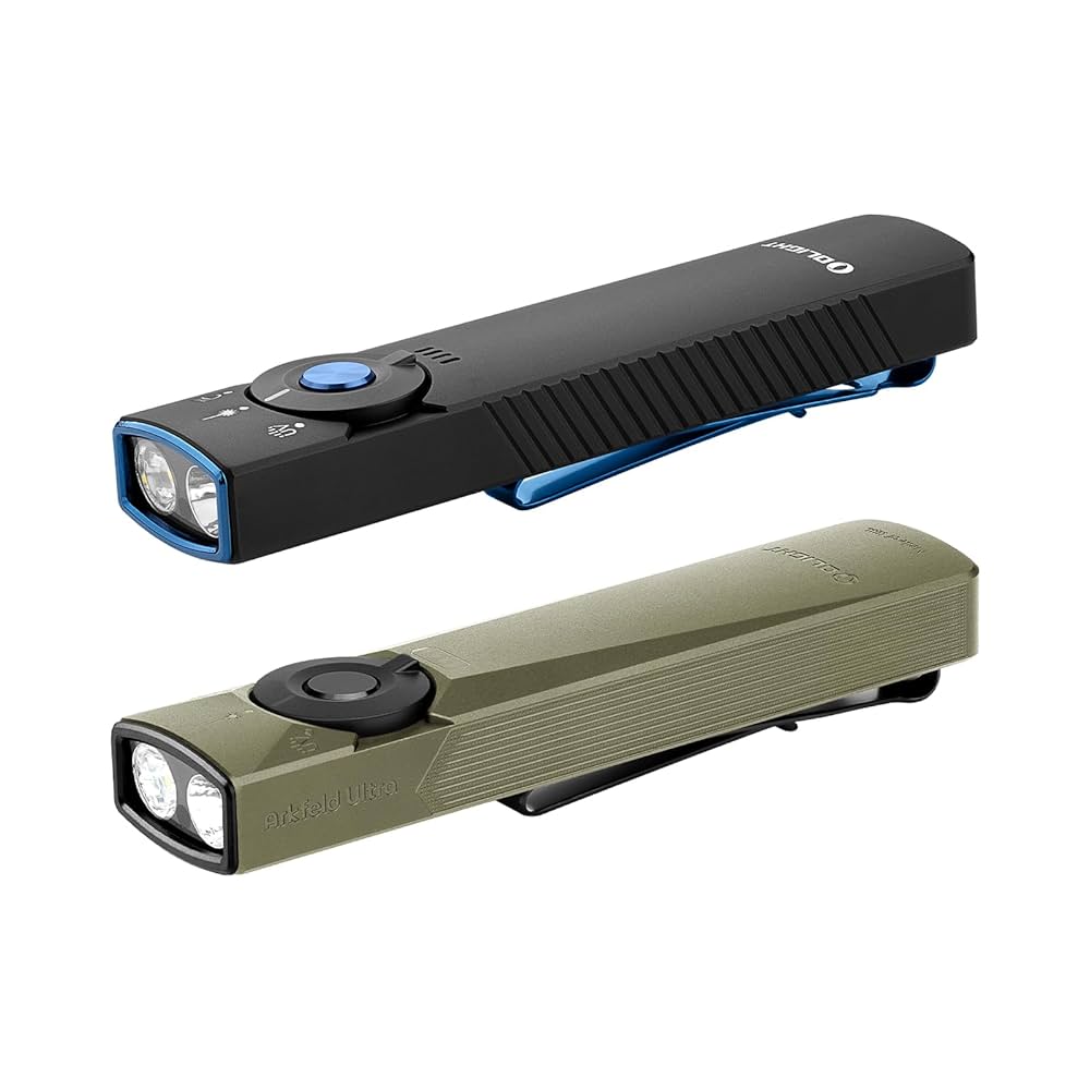 OLIGHT Arkfeld Pro Rechargeable EDC Flashlight Bundle with