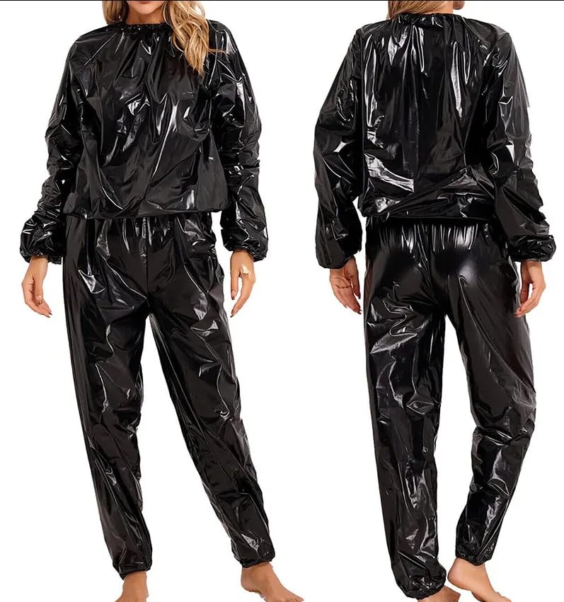 Women's/Men's Sauna Sweat Suit for Weight Loss, Fitness, and Gym Workouts | Sauna Sweat Suit (Medium)