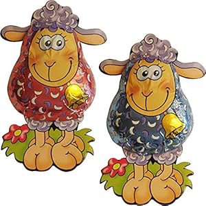 Melkchocolade Novelty Funny Sheep (5 meegeleverd)