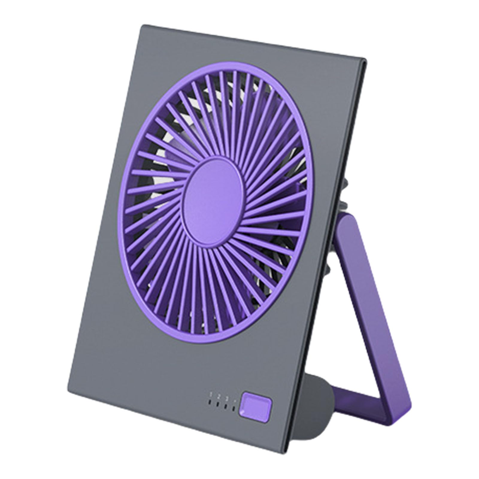 TAZIZI Practical Table Fan with Quiet Operations Rechargeable Air Cooling Fan ABS Texture Desk Perfect for or Travel Wall Mountable