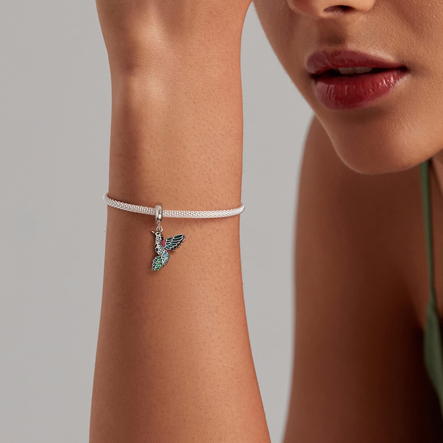 VOROCO Butterfly Dragonfly Cat Charm for Bracelet Cute Animal Collection Bead & Charm for Women Girls 925 Sterling Silver Pendant & Dangle Charm Jewelry for Bracelet and Necklace - Image 2