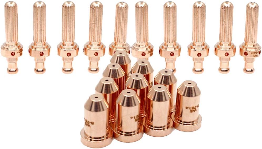 PCH/M-102 Torch Tip 8-7514 Electrode 9-8407 Kit for Thermal Dynamics Plasma Consumables 20pcs