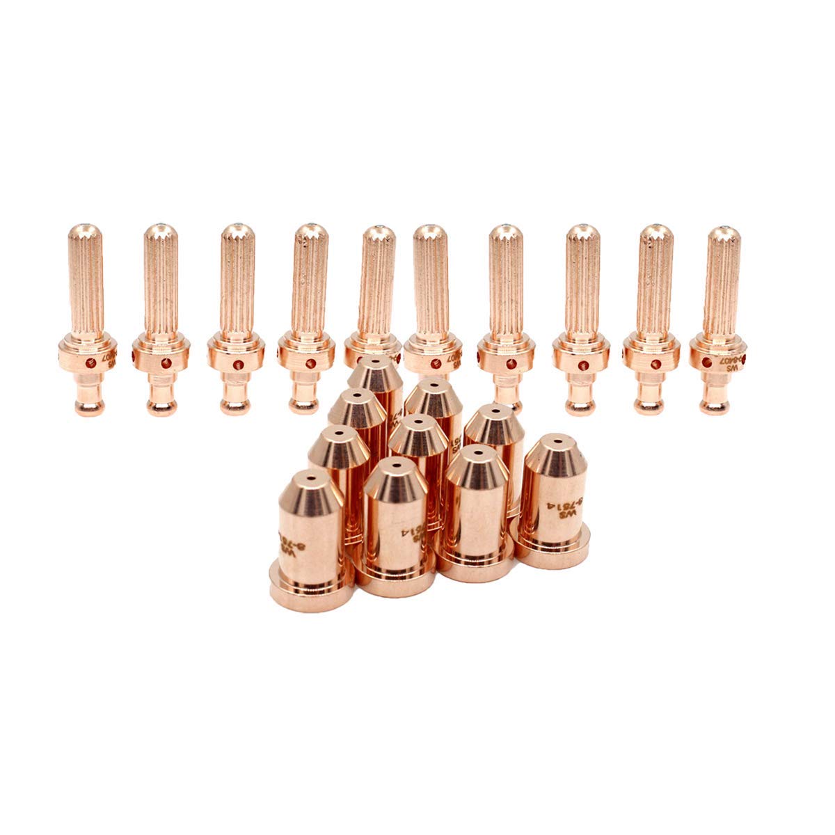PCH/M-102 Torch Tip 8-7514 Electrode 9-8407 Kit for Thermal Dynamics Plasma Consumables 20pcs