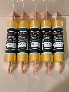 FRN-R-80 Time Delay Fuse, 250V 80A, Class RK5, Pack of 5